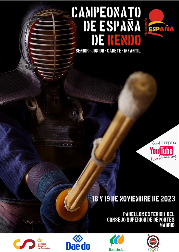 Campeonato de España de Kendo. 18-11-23